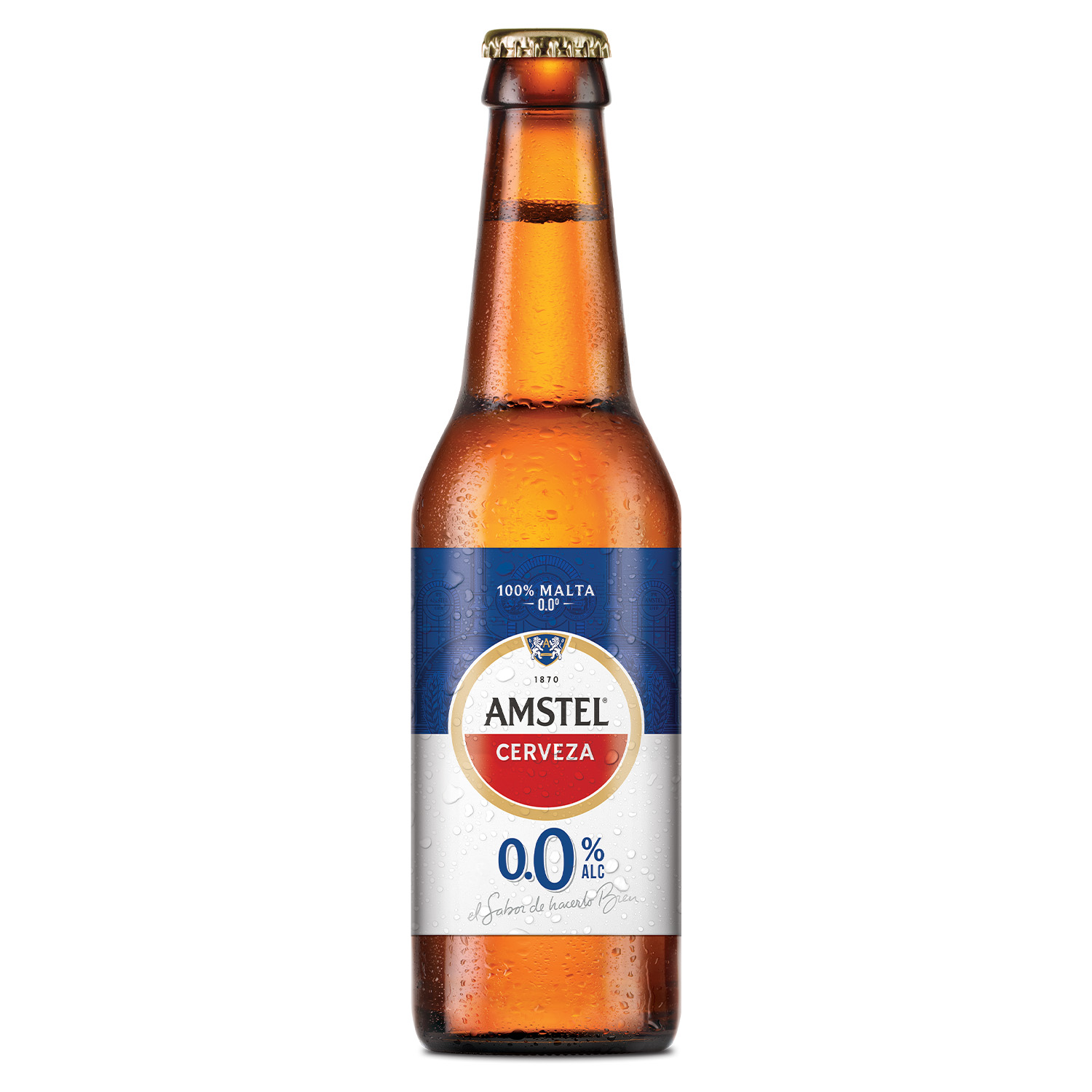 AMSTEL 0,0% 1/3 RETORNABLE 24 UDS