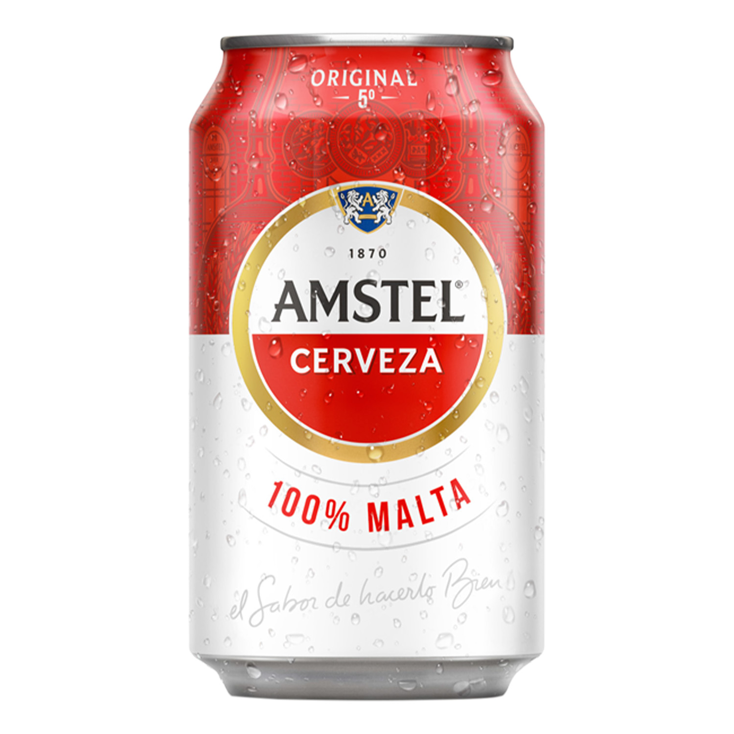 AMSTEL 1/3 LATA 24 UDS