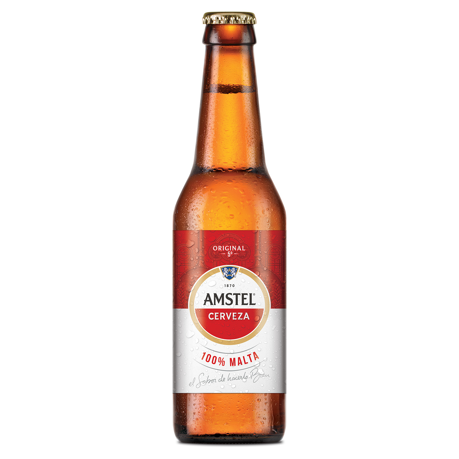AMSTEL 1/3 RETORNABLE 24 UDS