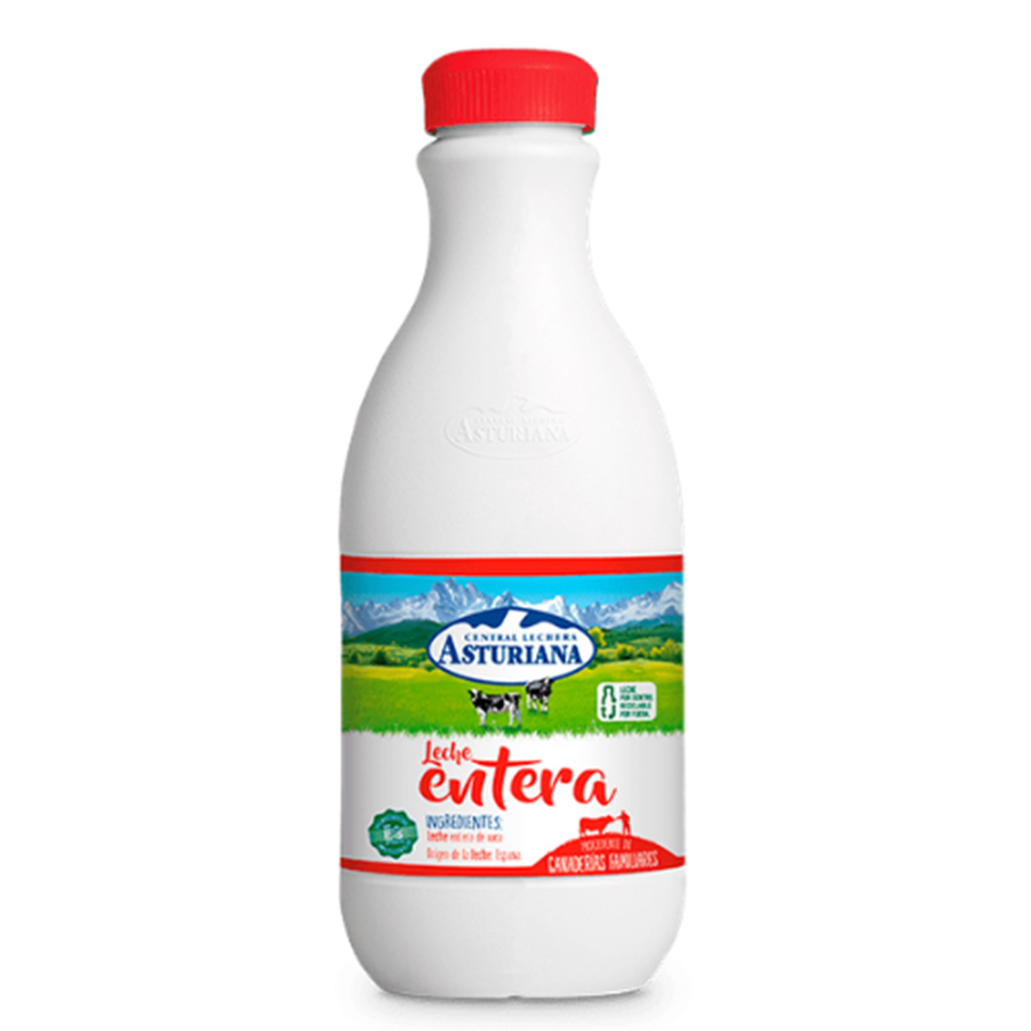 LECHE ASTURIANA ENTERA BOT.1,5 L 6 UDS