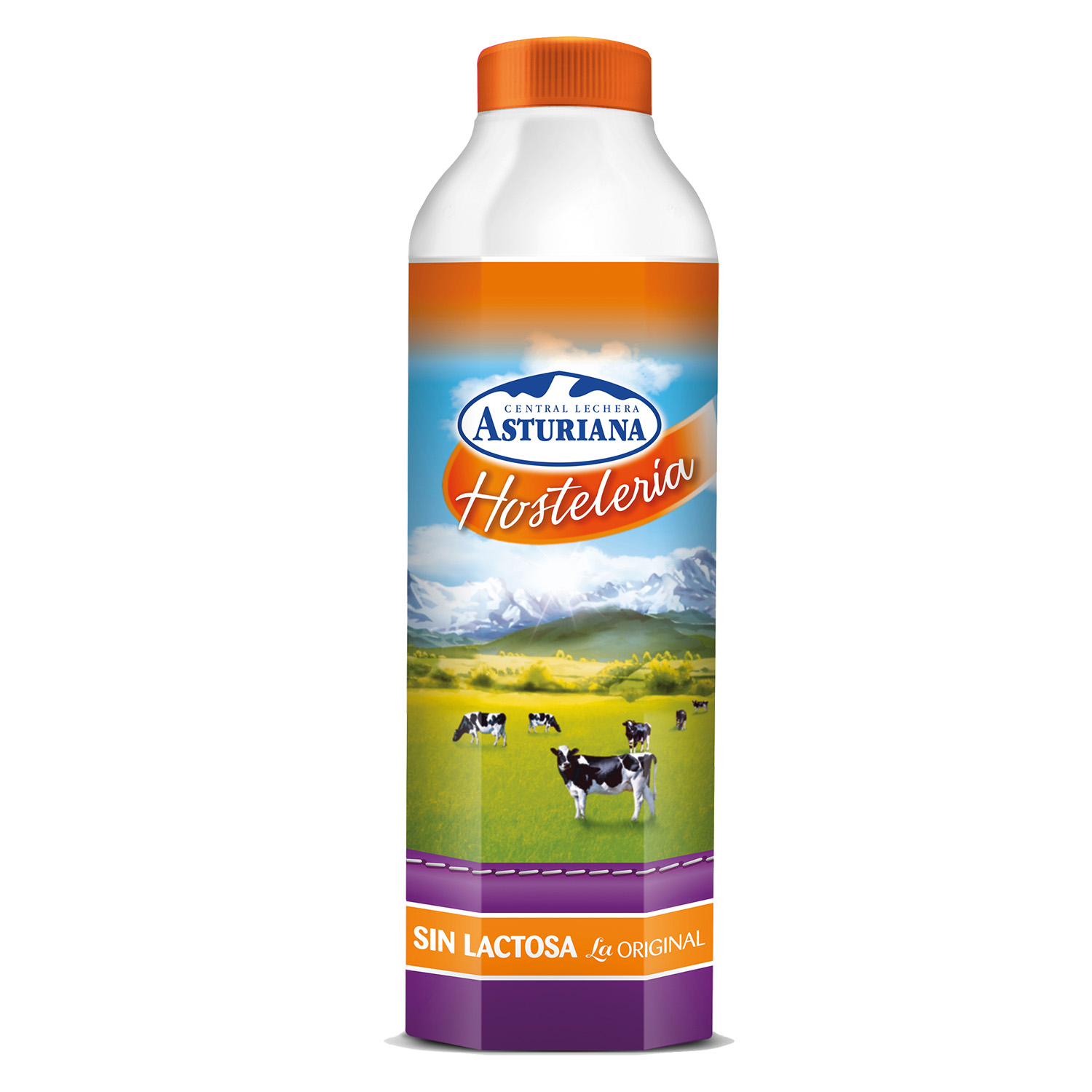 LECHE ASTURIANA SIN LACTOSA BOT.1,5 L 4 UDS