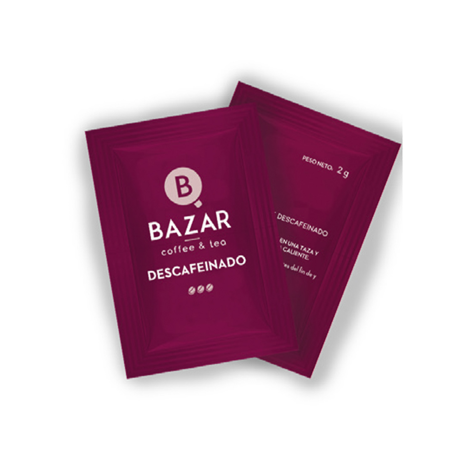 DESCAFEINADO SOBRE BAZAR 100 UDS
