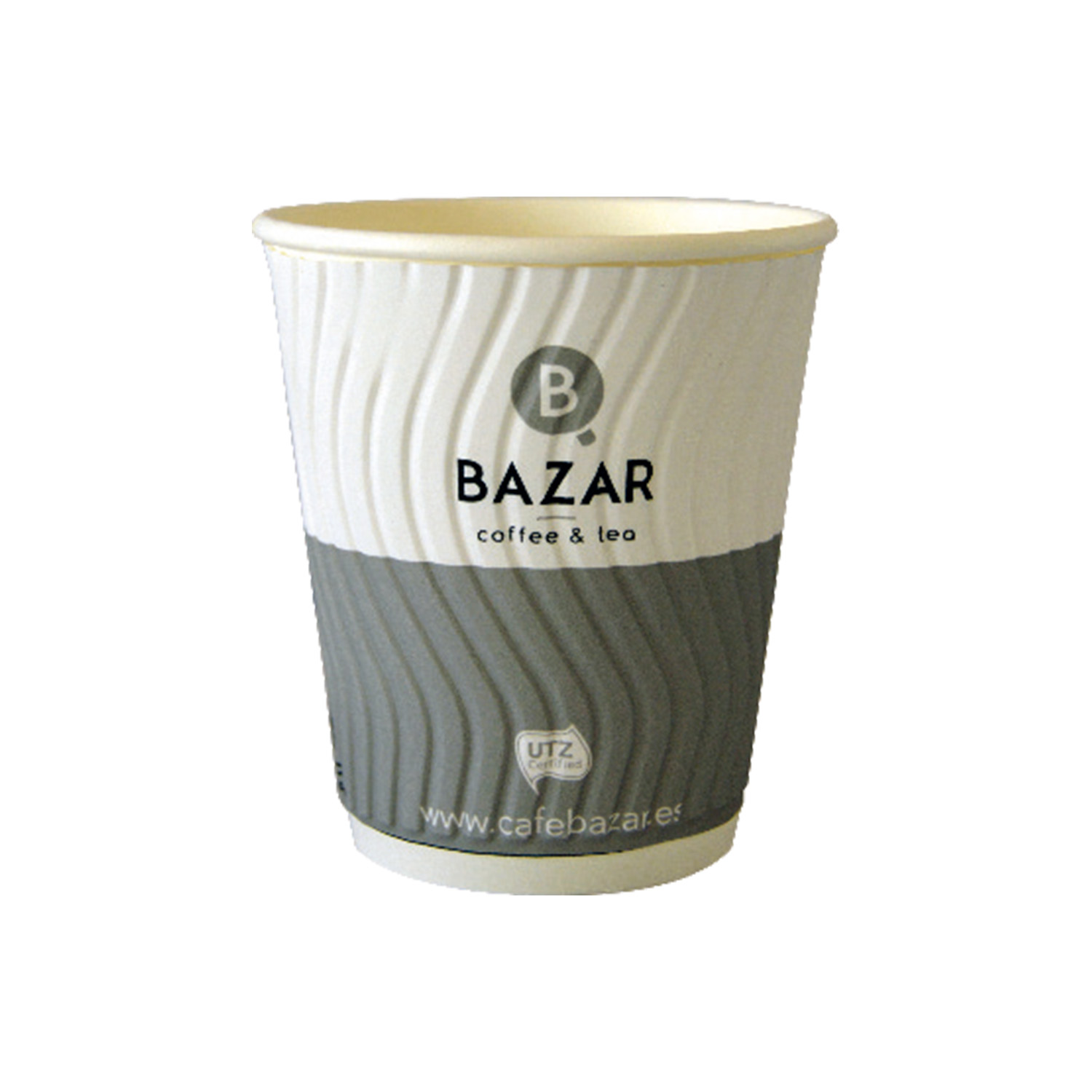 VASO PAPEL DOBLE CAPA BAZAR 270 ML 30 UDS