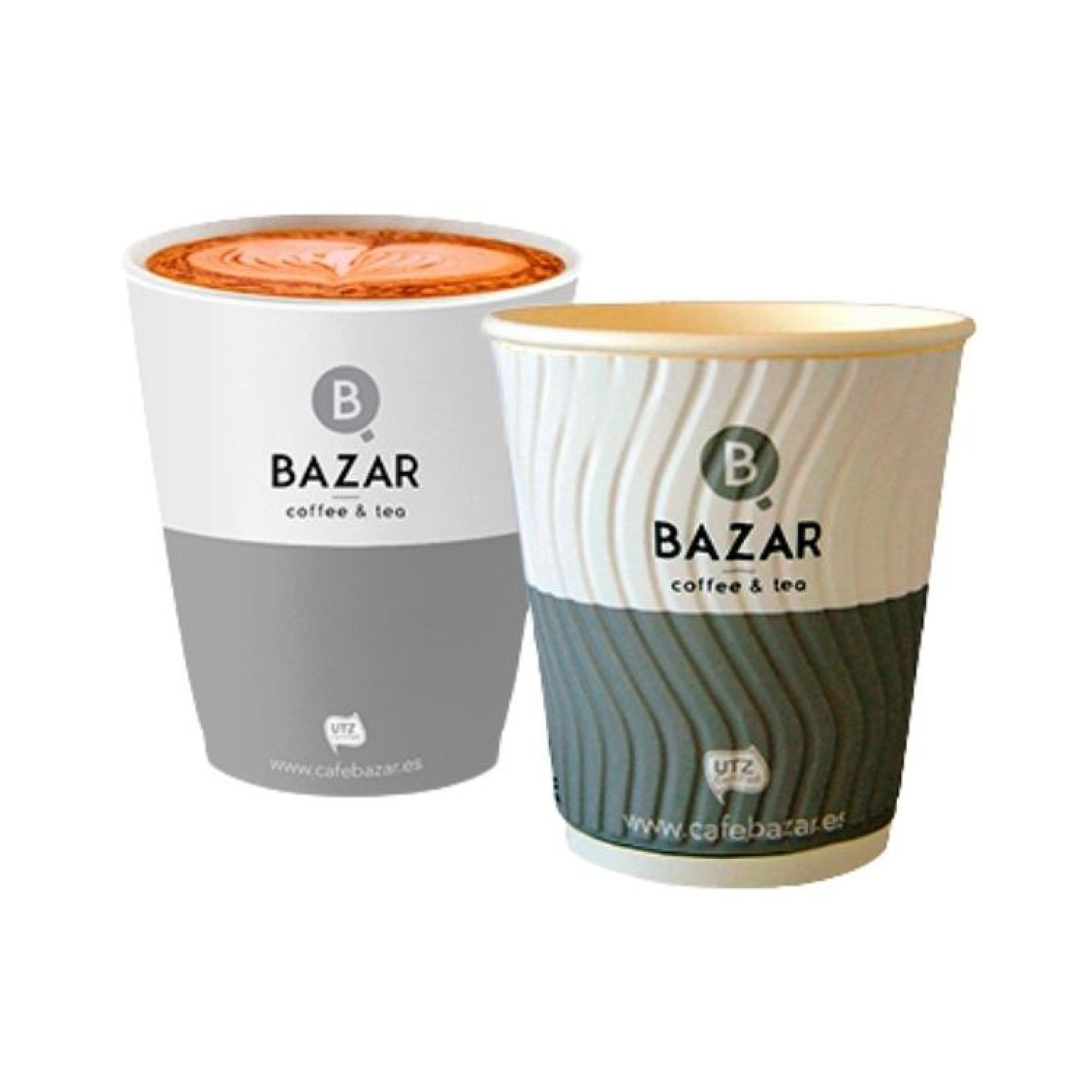VASO CAFÉ BAZAR PEQUEÑO 100 UDS