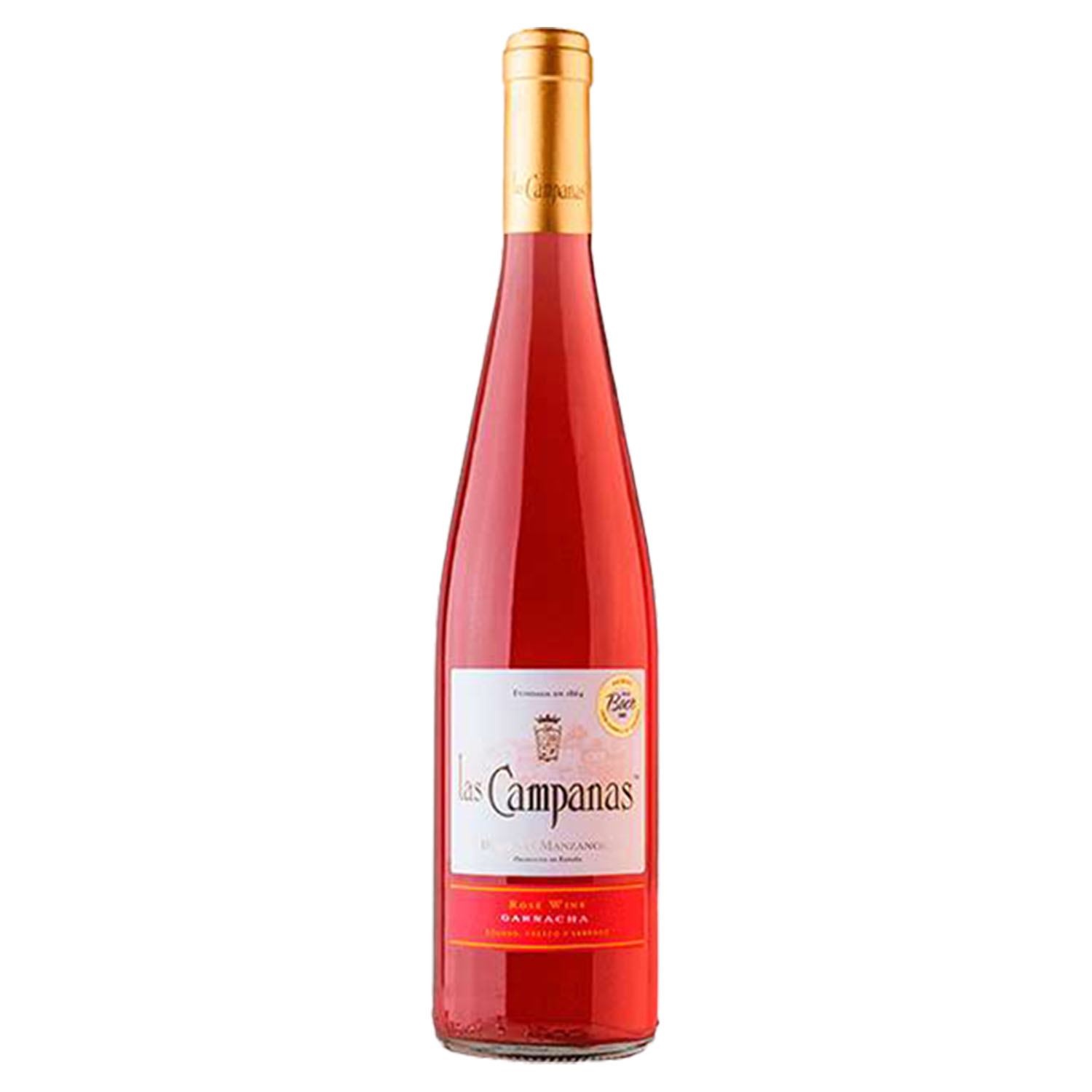 VINO LAS CAMPANAS ROSADO 75 CL 6 UDS