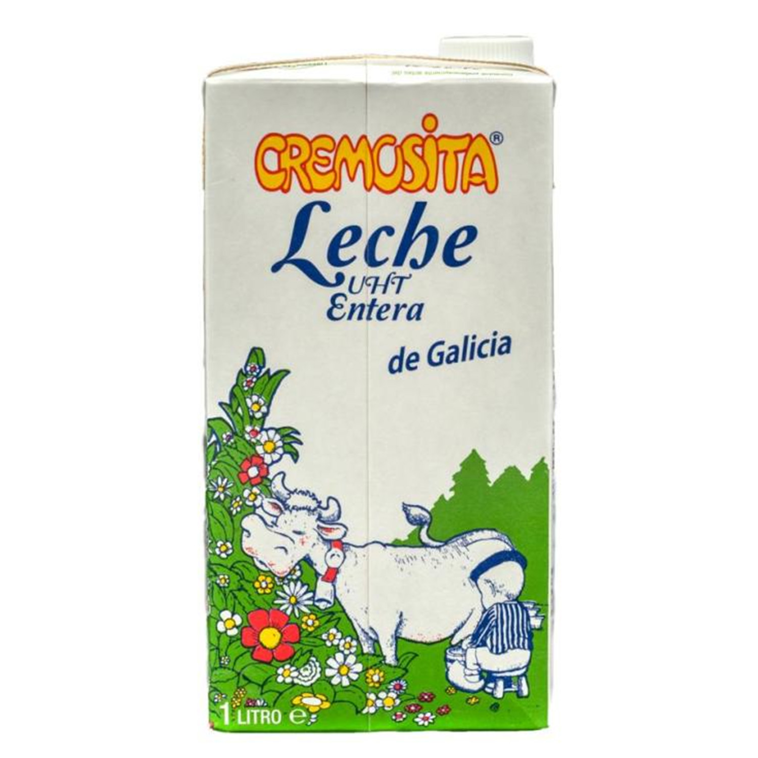 LECHE CREMOSITA ENTERA BRIK 1  LITRO 6 UDS