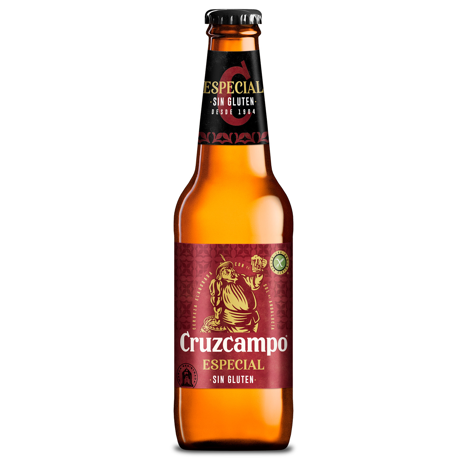 CRUZCAMPO SIN GLUTEN 1/3 F.P. 12 UDS