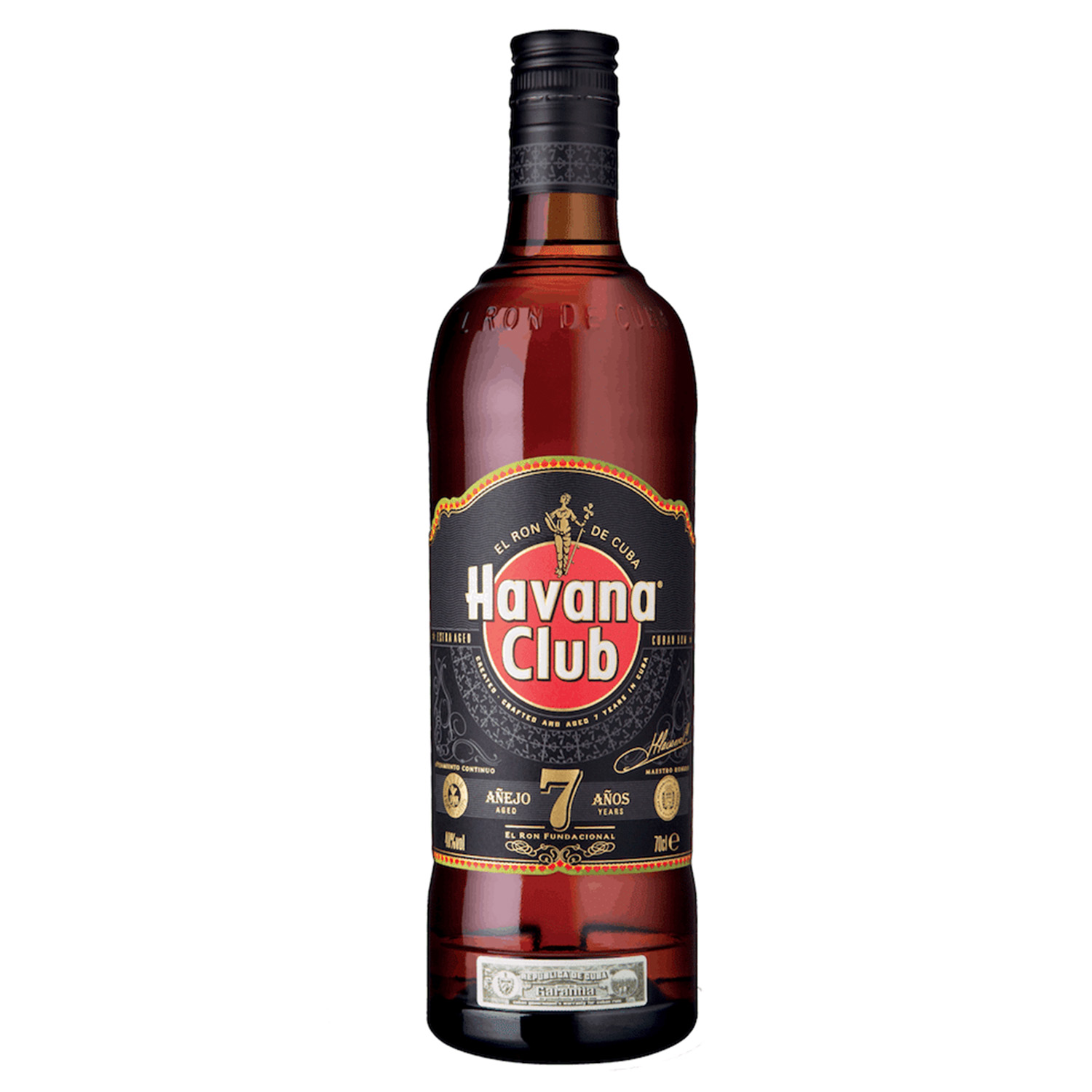 RON HAVANA CLUB 7 AÑOS 70 CL