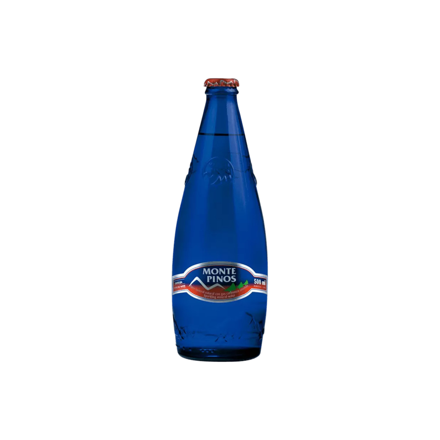 AGUA MONTEPINOS GAS 1/2 L RETORNABLE 20 UDS