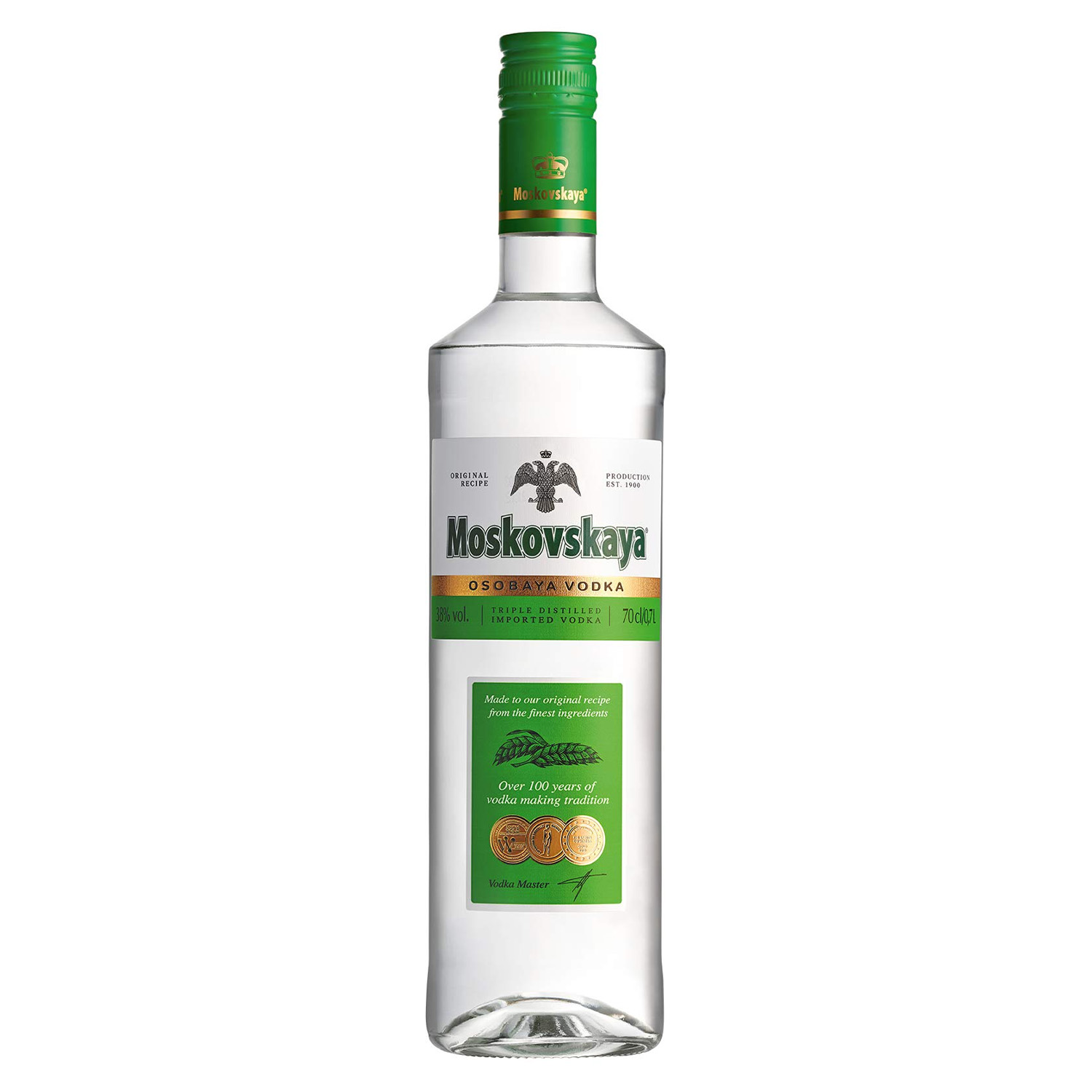 VODKA MOSKOVSKAYA 70 CL
