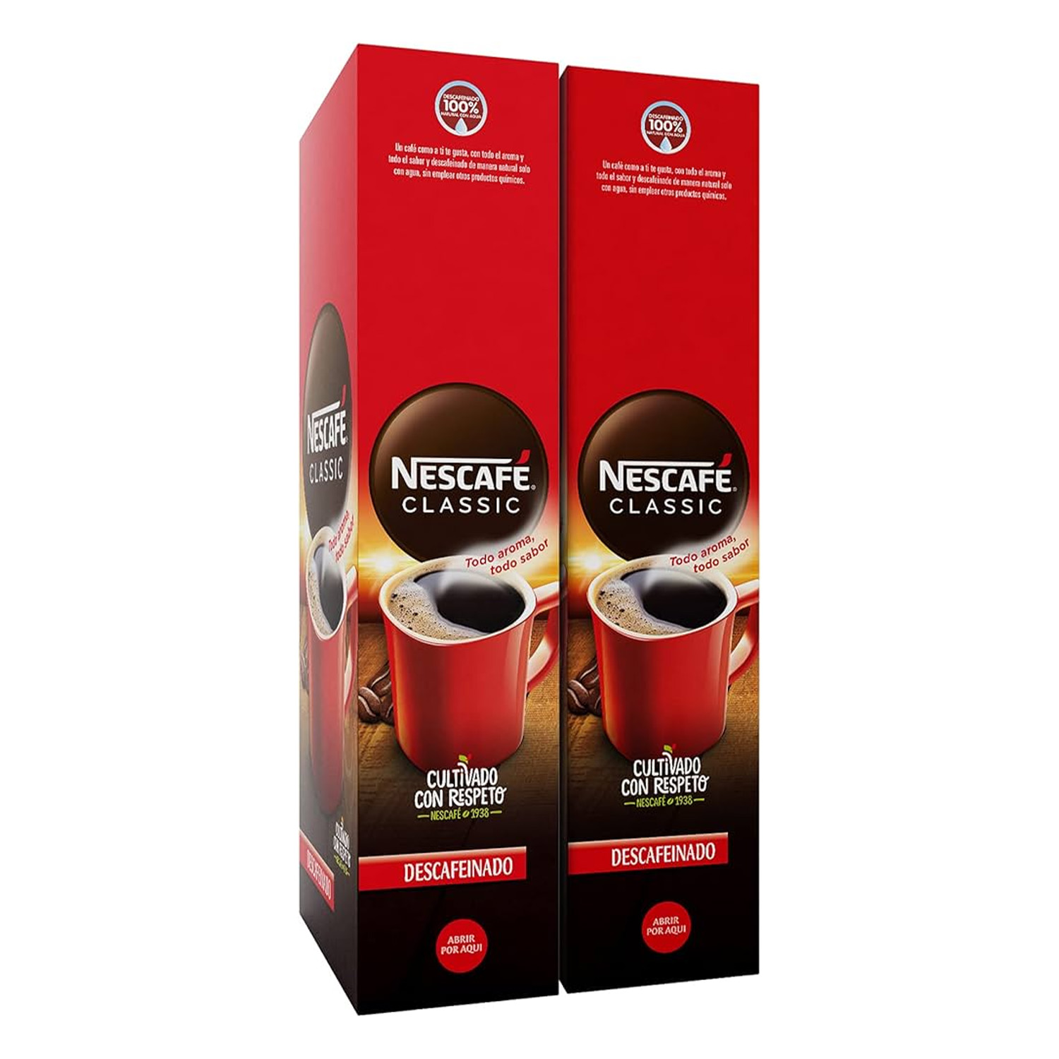 NESCAFE SOBRE DESCAFEINADO 100 UDS