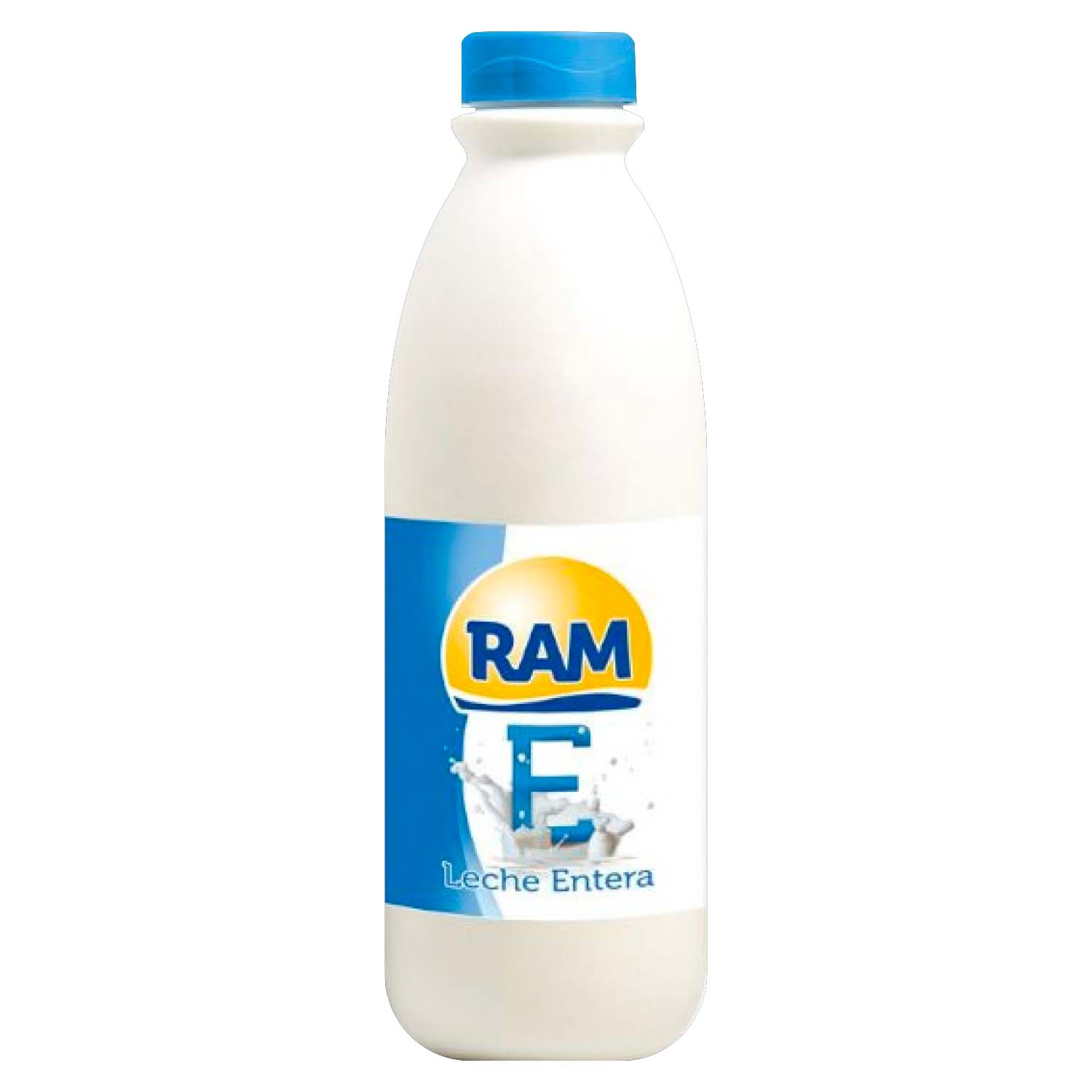 LECHE RAM ENTERA BOTELLA 1L 6 UDS
